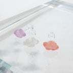 A5 313 アクリルパステル雲ピアス