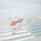 A5 313 アクリルパステル雲ピアス