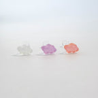 A5 313 アクリルパステル雲ピアス
