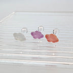 A5 313 アクリルパステル雲ピアス