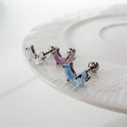 A3 078 [サージカルステンレス]　アクリル月ピアス