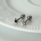 A2 184 ［サージカルステンレス］ストーン太陽ピアス