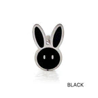 B3 030 ［サージカルステンレス］シンプルモノうさぎピアス
