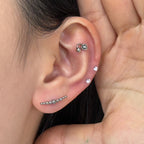 YLR 026 ［サージカルステンレス］ラブレットピアス