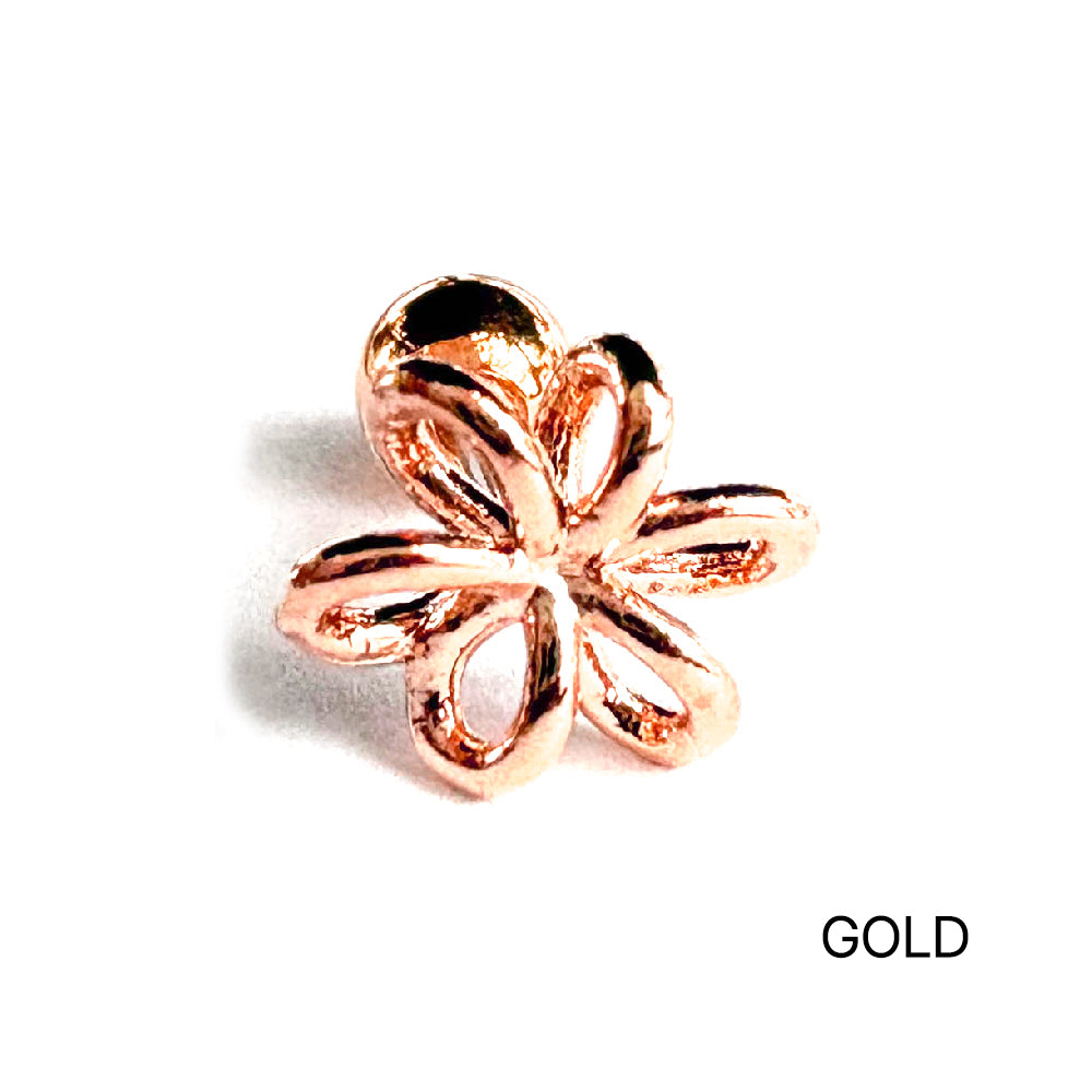 MS 027 ［サージカルステンレス］お花ピアス
