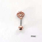 A8 274 [サージカルステンレス ] 魔法の杖ピアス