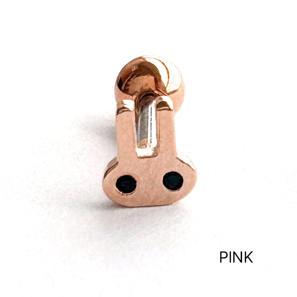 MN 144 ［サージカルステンレス］うさぎピアス