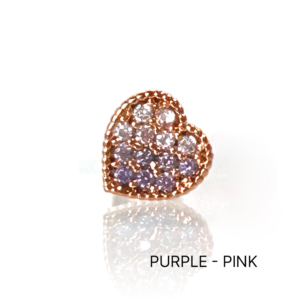 MN 178 ［サージカルステンレス］ストーンハートピアス