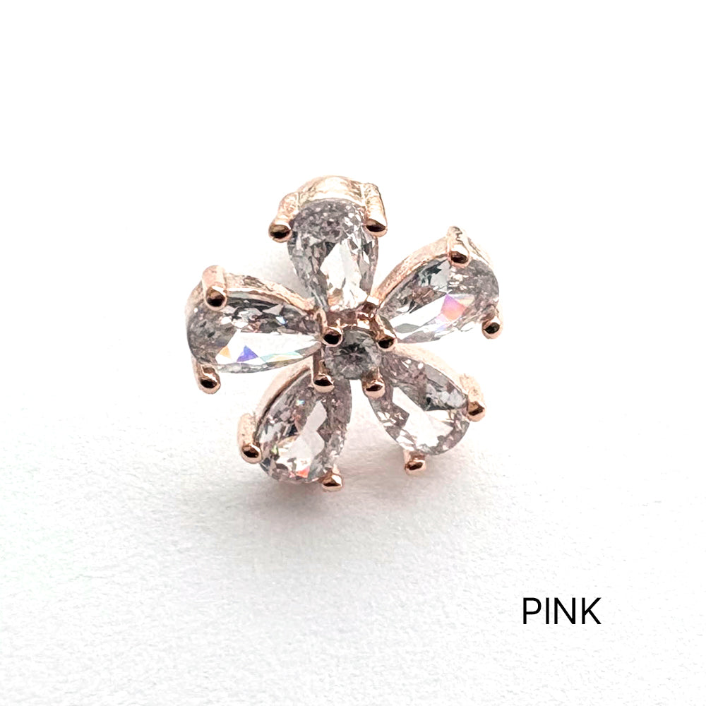 MN 063 ［サージカルステンレス］花ピアス