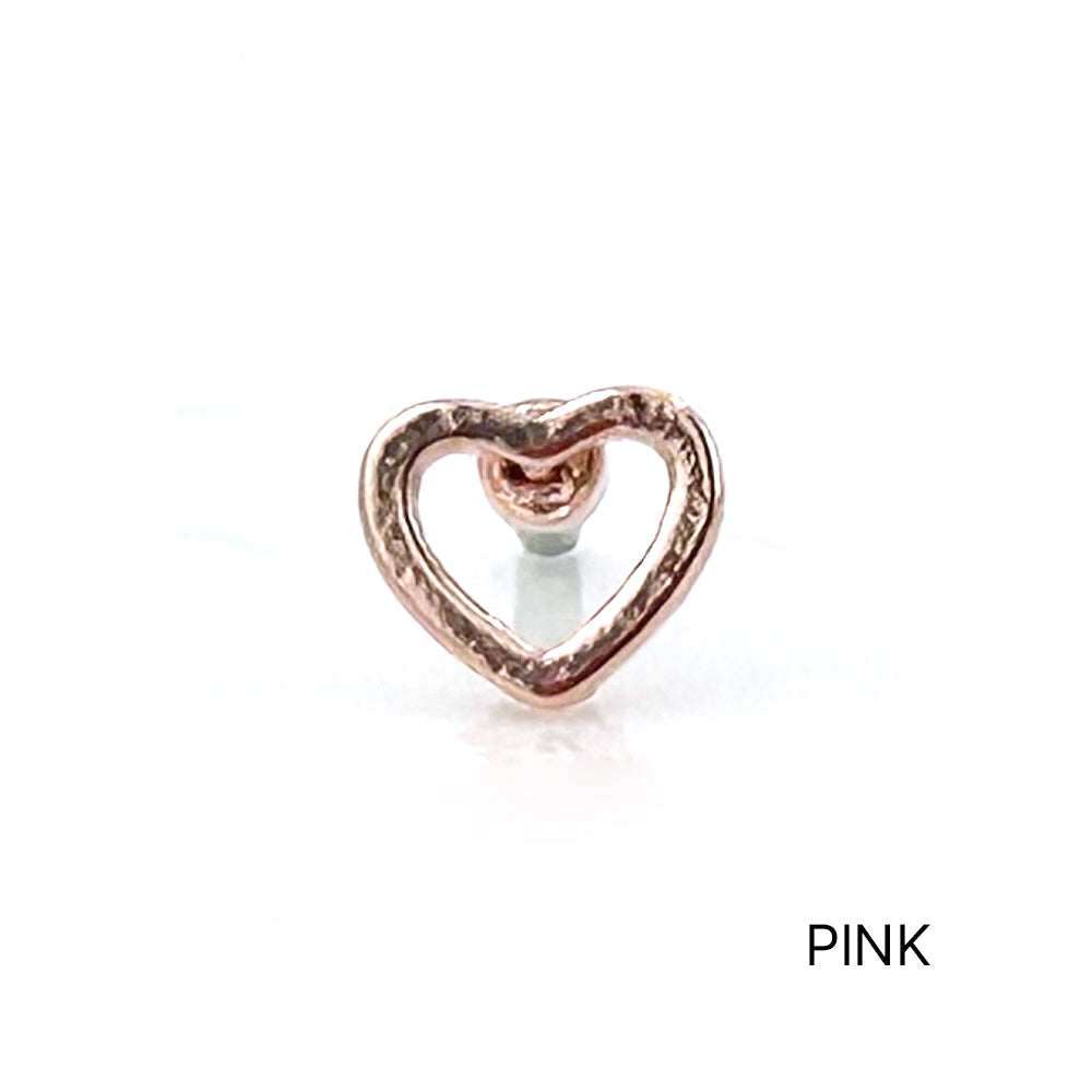 MN 115 ［サージカルステンレス］ハートピアス