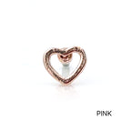 MN 115 ［サージカルステンレス］ハートピアス