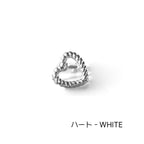 A4 114 ［サージカルステンレス］ ねじりハート＆星＆丸ピアス