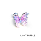 A5 175 ［サージカルステンレス］アクリル蝶々グラデーションピアス
