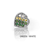 MN 178 ［サージカルステンレス］ストーンハートピアス