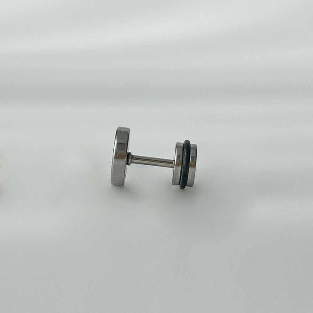 YES 003 ［サージカルステンレス］スマイルバーベルピアス