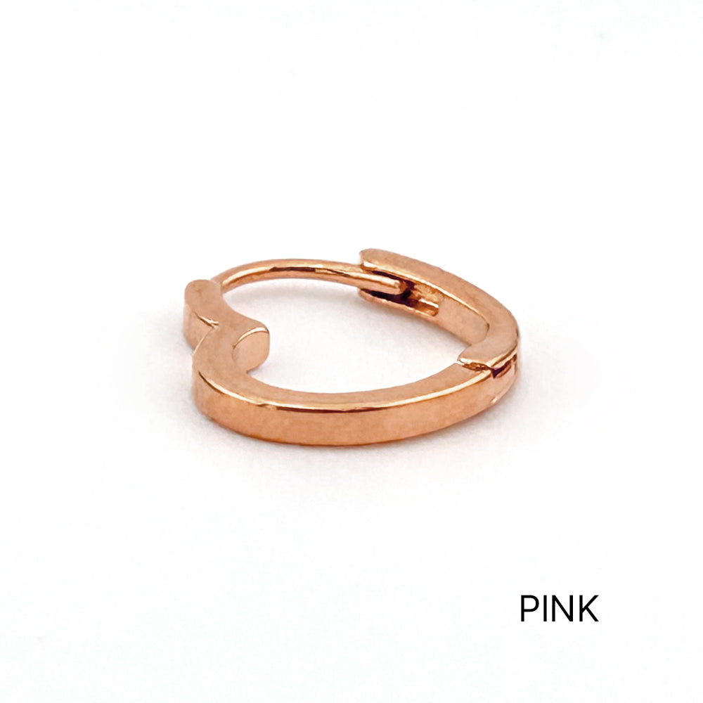 MA 102 ［サージカルステンレス］ワンタッチハートイヤリング