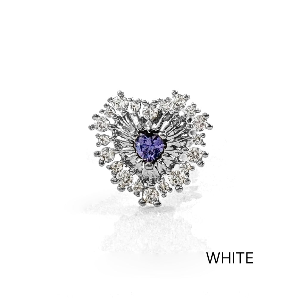 A5 288 ［サージカルステンレス］ロイヤルハートピアス