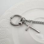 YEH 014 ［サージカルステンレス］十字架ワンタッチピアス