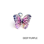 A5 175 ［サージカルステンレス］アクリル蝶々グラデーションピアス