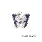 A5 175 ［サージカルステンレス］アクリル蝶々グラデーションピアス