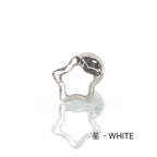 A5 267 ［サージカルステンレス］四角＆丸＆星ピアス