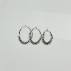 STS 036 ［サージカルステンレス］ゴシックリングピアス