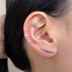 YLR 026 ［サージカルステンレス］ラブレットピアス