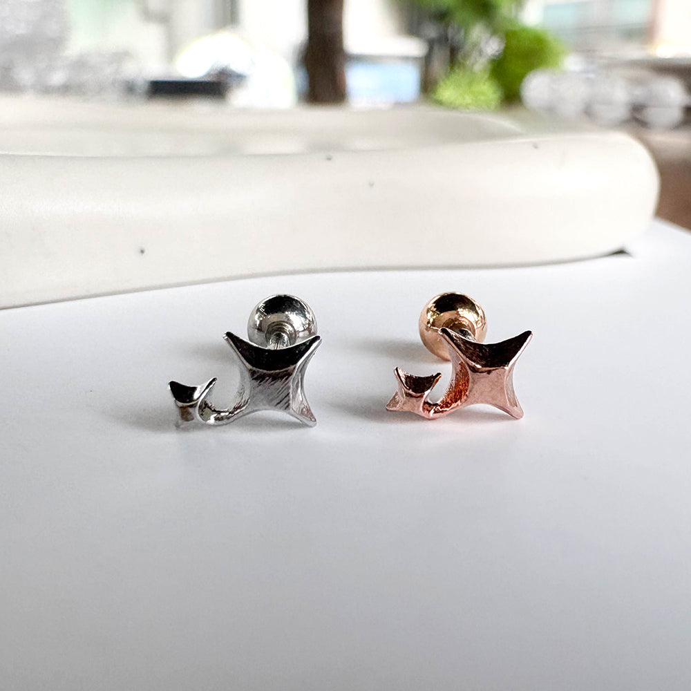MJ 071 ［サージカルステンレス］星ピアス