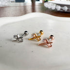 MJ 073 ［サージカルステンレス］天の川の星ピアス