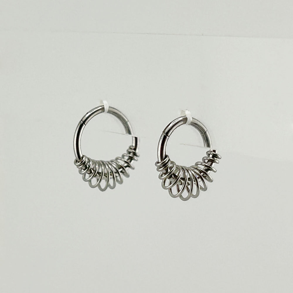 STS 101 ［サージカルステンレス］リング＆リングピアス