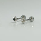 A2 184 ［サージカルステンレス］ストーン太陽ピアス