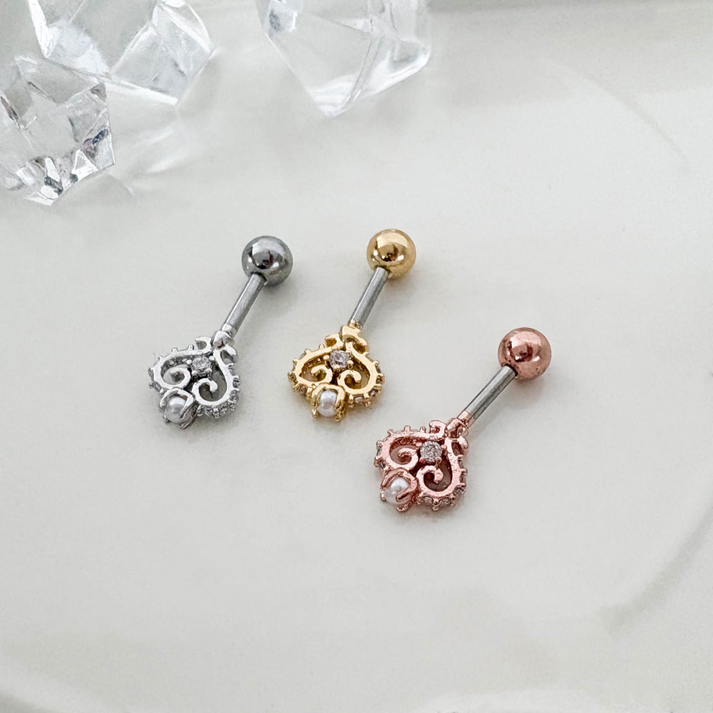 A8 274 [サージカルステンレス ] 魔法の杖ピアス