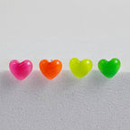 MK 068-8 ［サージカルステンレス］アクリルネオンハートピアス