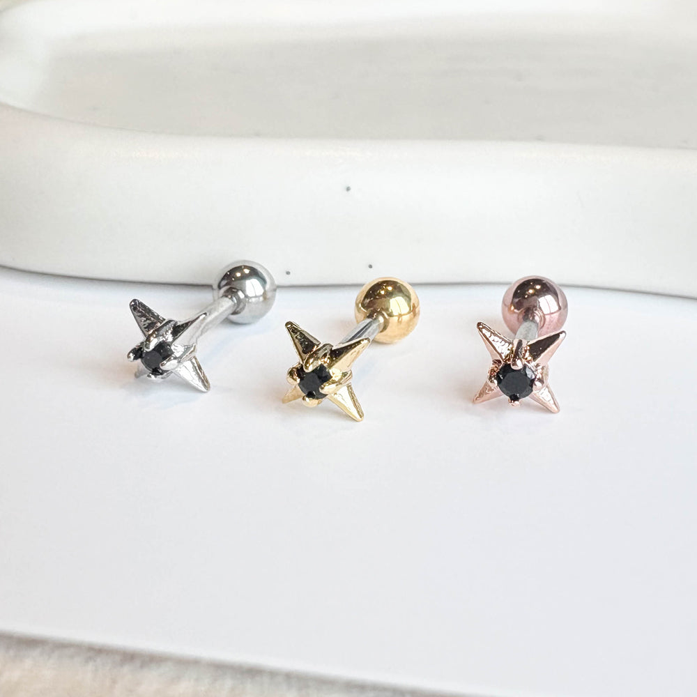 MP 142 ［サージカルステンレス］星ピアス