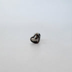 B3 063 ［サージカルステンレス］ミニねじり丸いハートピアス
