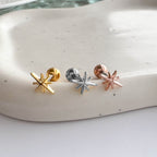 MN 179 ［サージカルステンレス］星の光ピアス