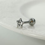 MV 018 [サージカルステンレス ] ミニスマイル星ピアス