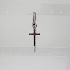 YEH 014 ［サージカルステンレス］十字架ワンタッチピアス