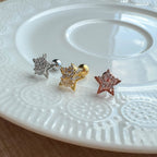 MP 002 ［サージカルステンレス］ストーン星ピアス