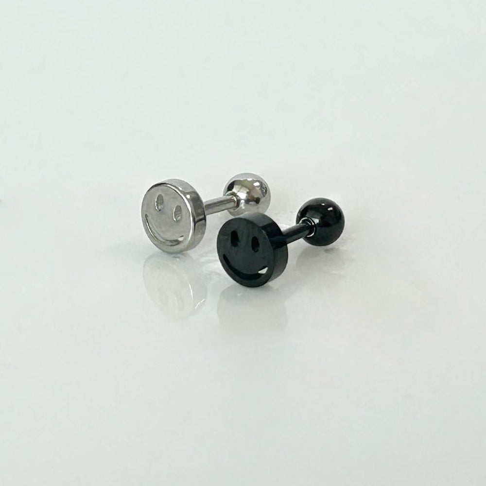 B3 002 ［サージカルステンレス］シンプルスマイルピアス