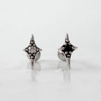 A2 234 ［サージカルステンレス］アンティークミニキュービックスターピアス