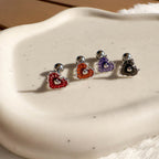 A5 279 ［サージカルステンレス］ハートスパイダーピアス