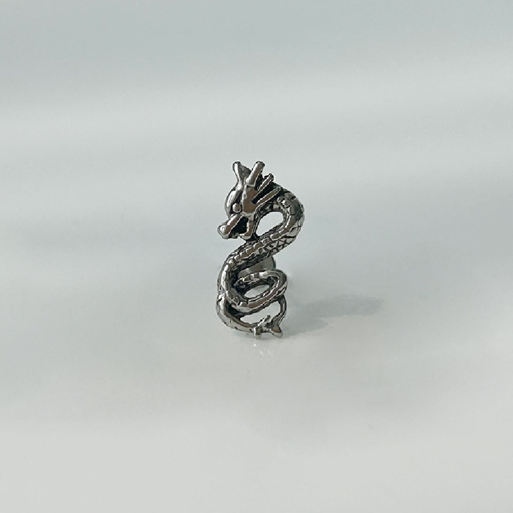 YLR 021 ［サージカルステンレス］ドラゴンラブレットピアス