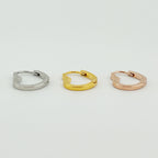 MA 102 ［サージカルステンレス］ワンタッチハートイヤリング