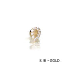 MP 138 ［サージカルステンレス］三角，丸，四角，水滴ストーンピアス