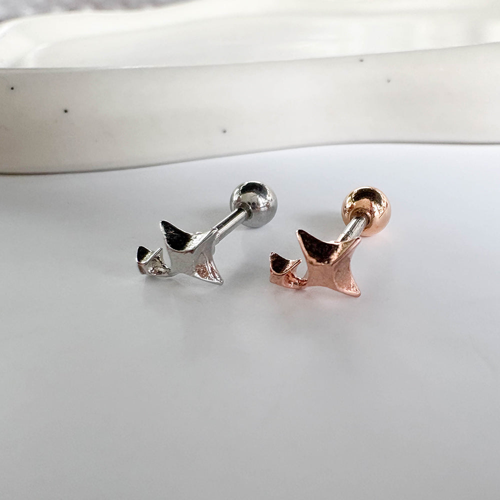 MJ 071 ［サージカルステンレス］星ピアス