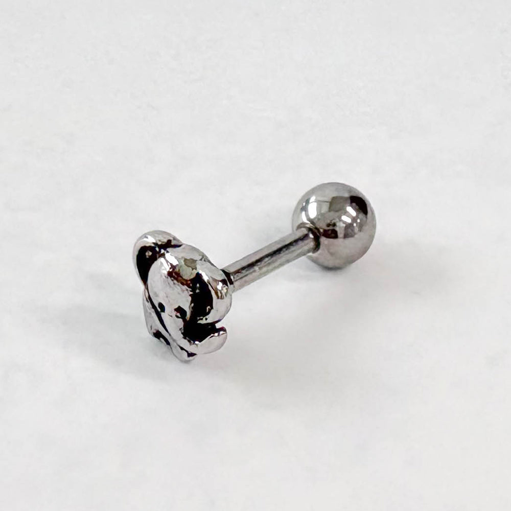 MV 068 ［サージカルステンレス］アンティークミニゾウピアス