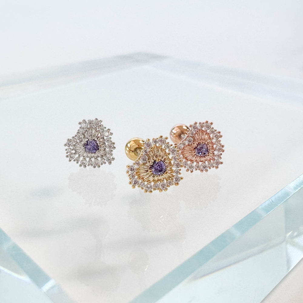 A5 288 ［サージカルステンレス］ロイヤルハートピアス