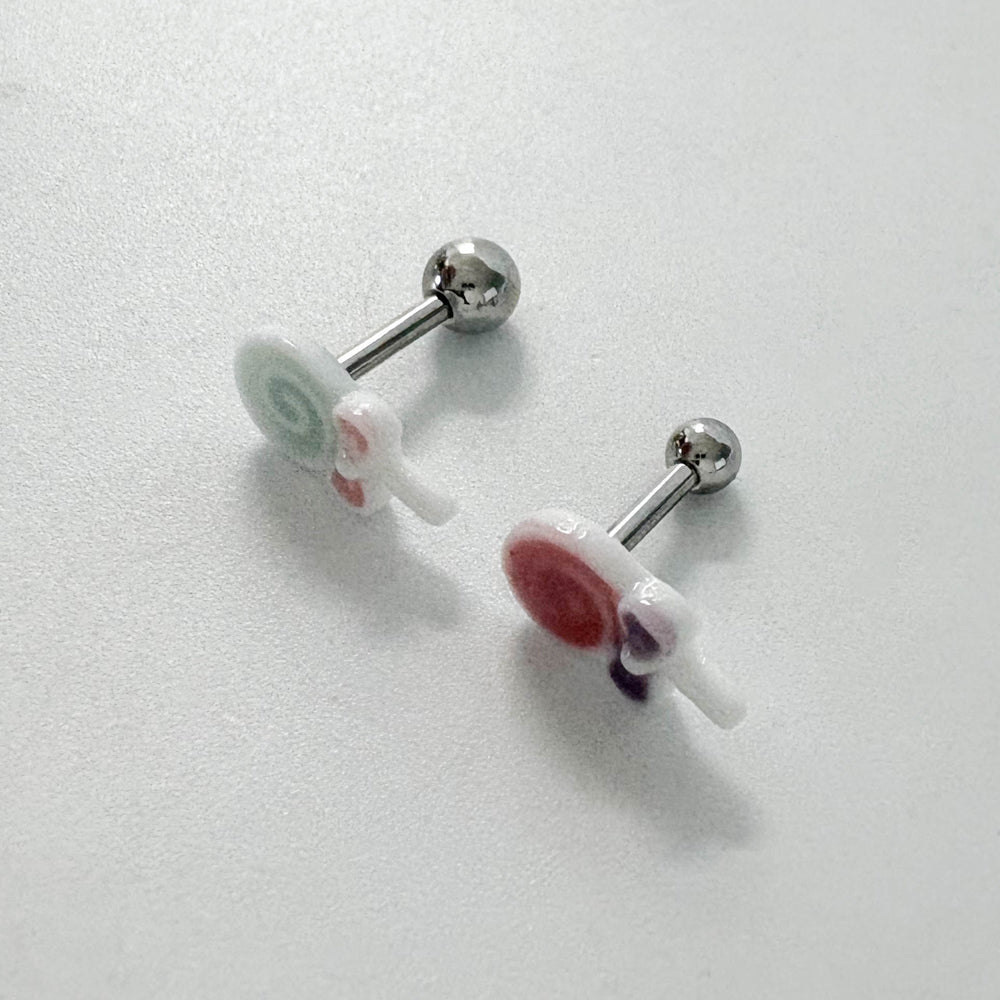 A5 304 ［サージカルステンレス］パステルポリポップピアス