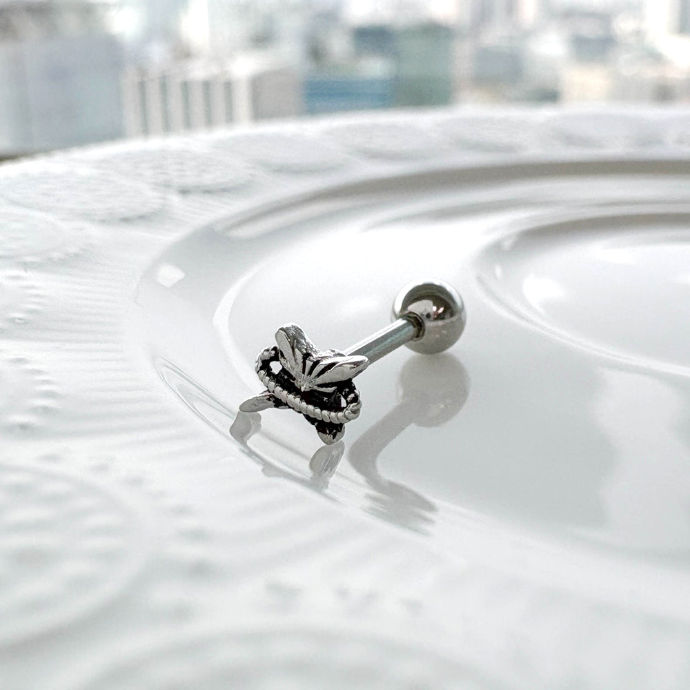 MV 067 ［サージカルステンレス］アンティーク星天の川ピアス